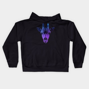 Galaxy Giraffe Kids Hoodie